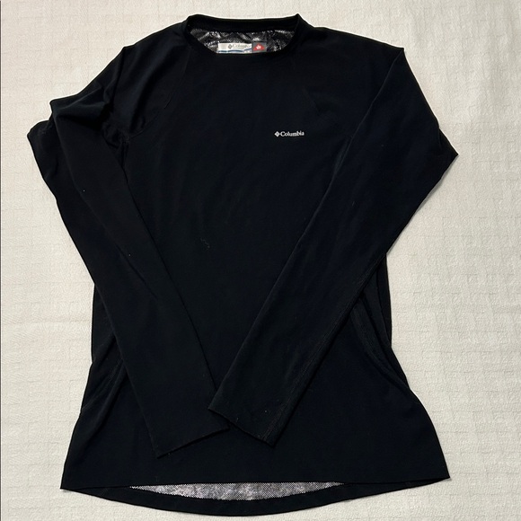 Columbia Omni Heat Black Long Sleeve Base Layer - Picture 1 of 5